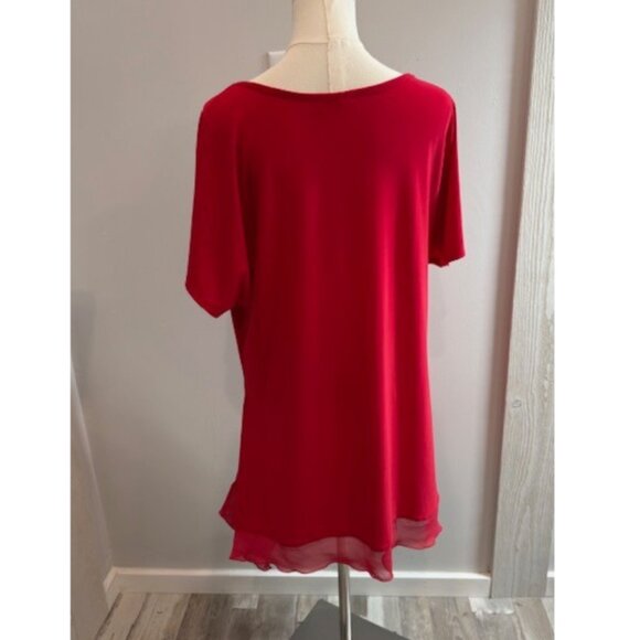 Cato Women’s Red Dress or Long Top XL - Picture 2 of 5